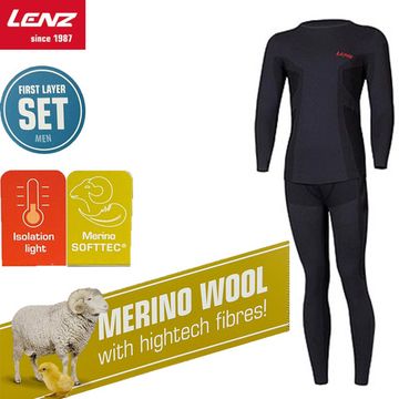 Термо бельё женское LENZ - set of merino 24/25