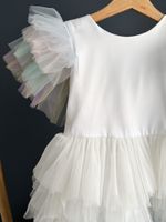 Платье из тюля со шлейфом Pure Soul, 122