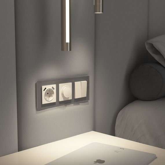 Диммер Werkel айвори матовый W1142062 4690389191947