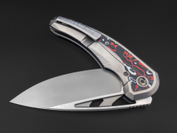 Складной нож Whale M390 Nebula carbon