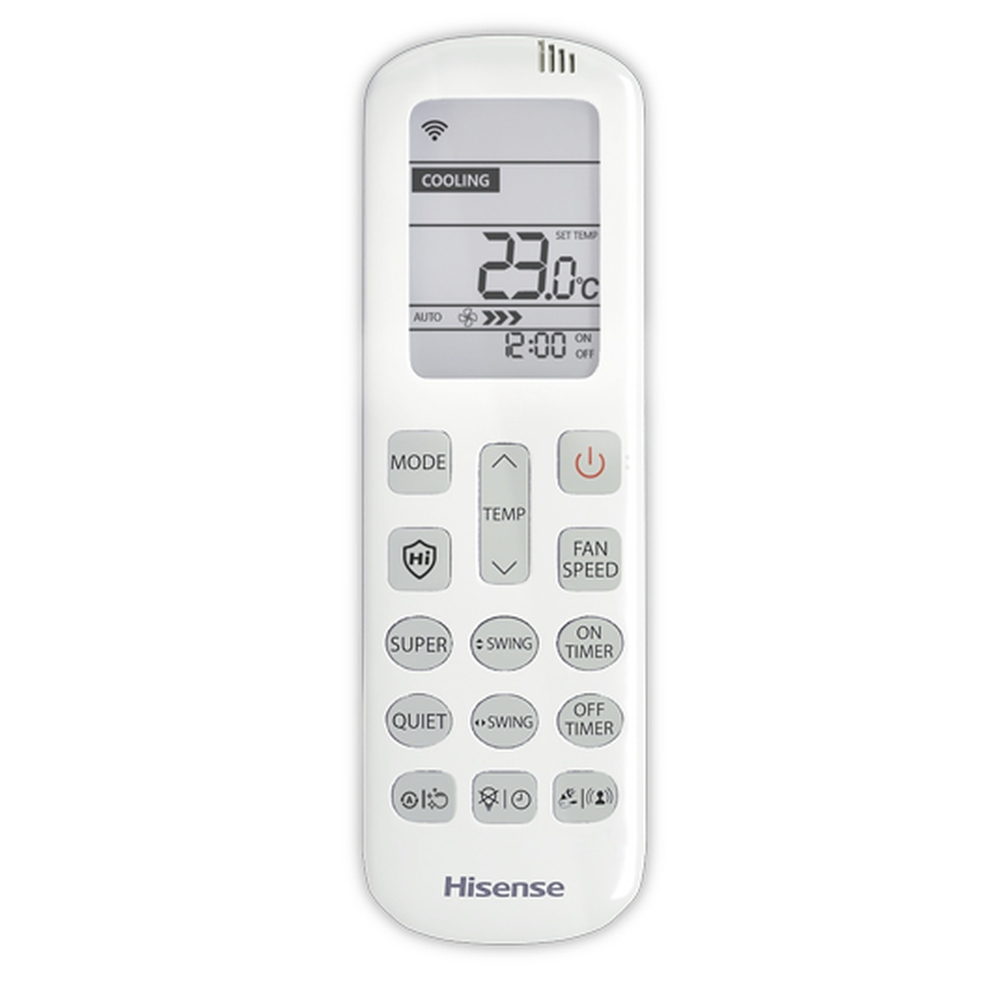 Настенная сплит-система Hisense AS-13UW4RYRKB04G/AS-13UW4RYRKB04W серия ZOOM DC Inverter 2025 WI-FI