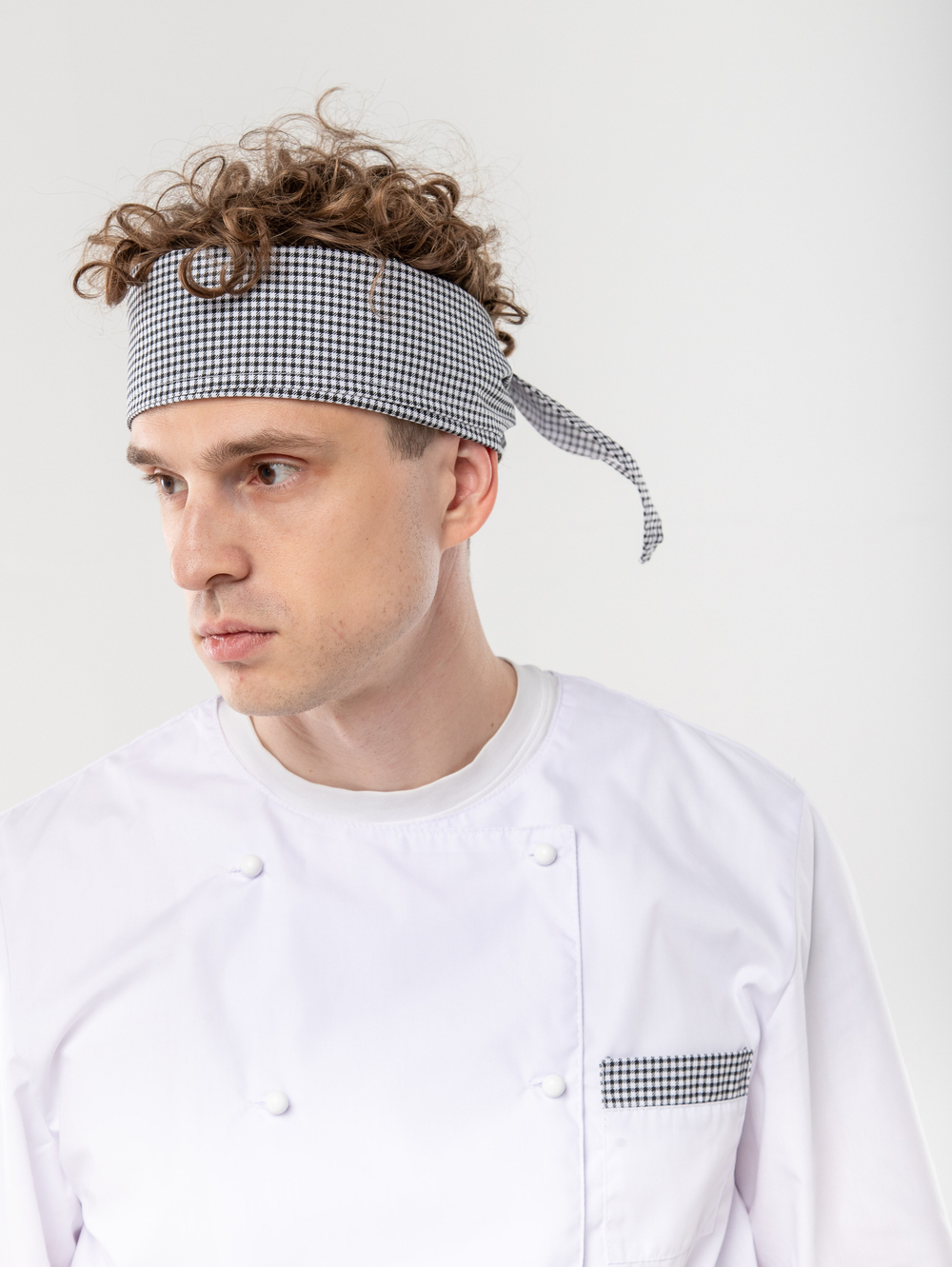 Шапочка хирурга БлокПОСТ, сатори, белая