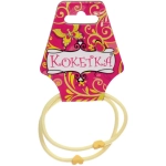 Резинки для волос 2шт «Грация», сердечки, микс 6 цветов, d-5,5см