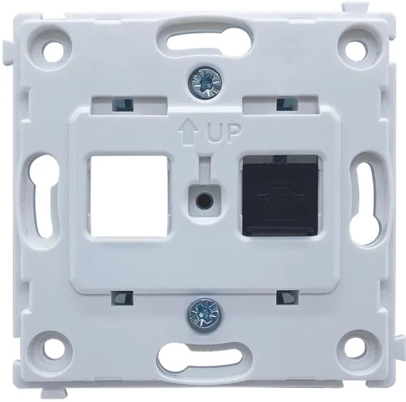 Donel R98 METAL механизм телефонной розетки RJ11 (одиночная) cat.3/ClassE-4, серия DA