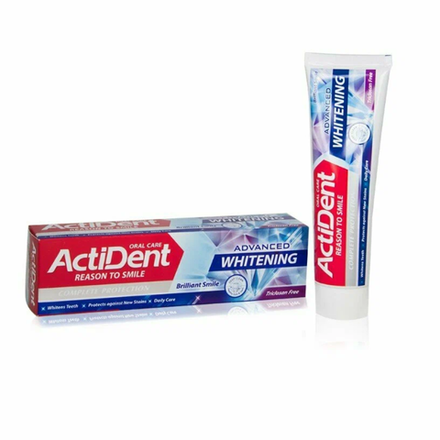 Зубная паста ActiDent Whitening 130 гр