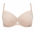 Телесный бюстгальтер Sublime с чашками на тонком поролоне (Размер: 75E) (Цвет: телесный)