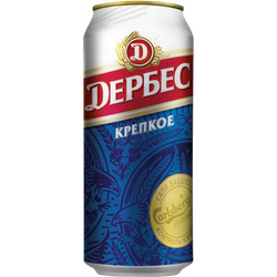 Пиво Дербес крепкое 0,9 ж/б