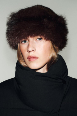 ZARA ДЛИННЫЙ АНОРАК С ВЫСОКИМ ВОРОТНИКОМ WATER REPELLENT WINDPROOF, ЧЕРНЫЙ