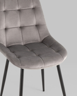 Стул Флекс New велюр светло-серый