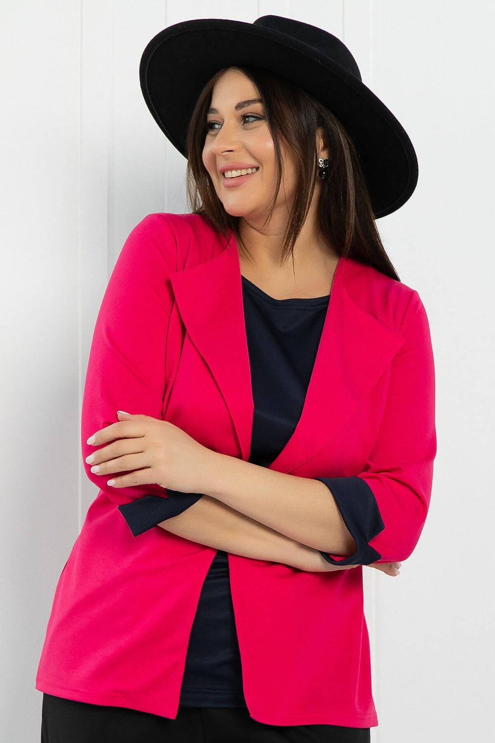 Блуза На шпильке (фуксия) Б12982-4М LT Collection