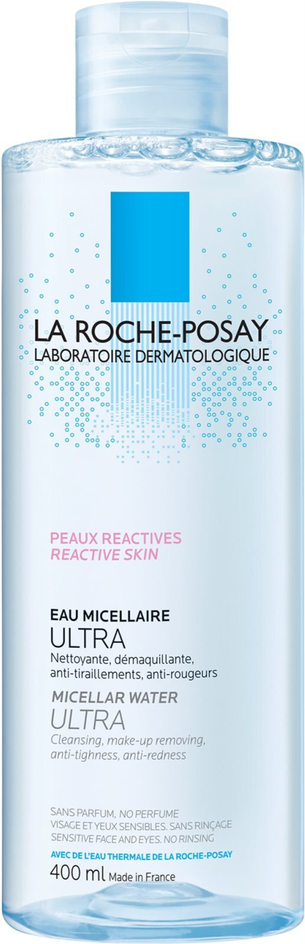 La Roche-Posay Physiologique Ultra - мицеллярная вода для очень чувствительной кожи /   400  ml  / GTIN 3337875528108