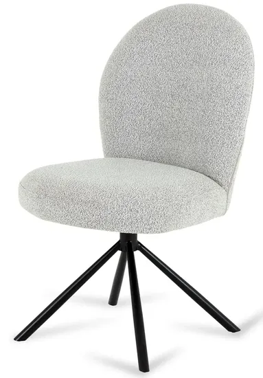 Стул Movie simple 907473 вращающийся светло-серое букле