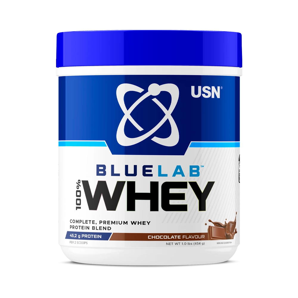 USN BlueLab 100% Whey Protein 454 грамм , Сывороточный протеин