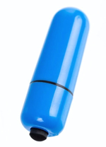 Синяя вибропуля A-Toys Braz - 5,5 см. (Цвет: синий)