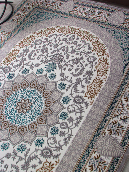 Ковер F638 - GREEN-BLUE - Прямоугольник - коллекция HALIF размер 200*300 см
