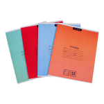 Тетрадь школьная "Classic" А5 12л кос.лин 98%(Funguru) микс цветов (комплект 5 шт)