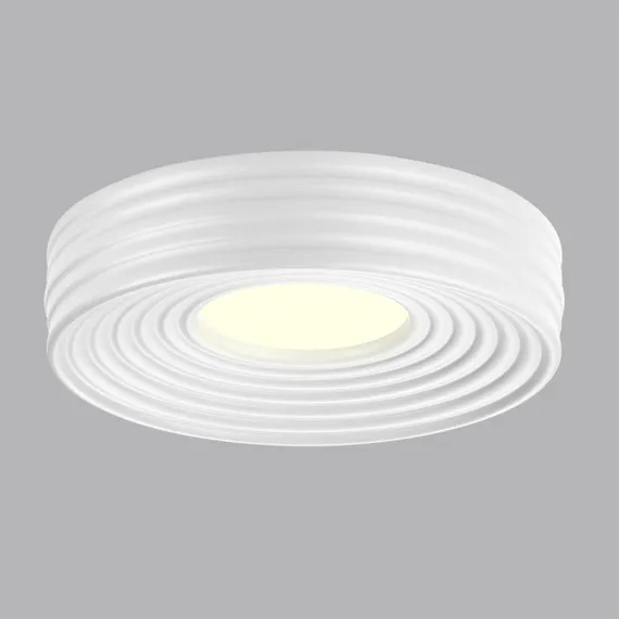 7704/40L AVRA LED SN 044 Светильник металл/пластик/белый LED 40Вт 4000K D470 IP20 MACARON
