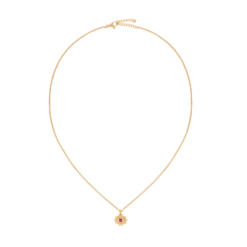 Колье Светящийся Глаз – Красное