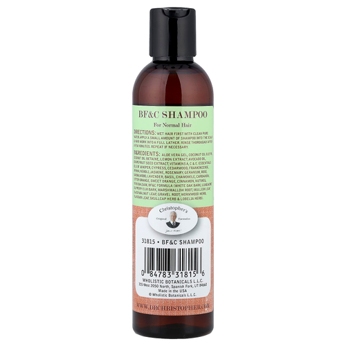 Christopher's Original Formulas, BF&C, шампунь для нормальных волос, 236 мл (8 жидк. унций)