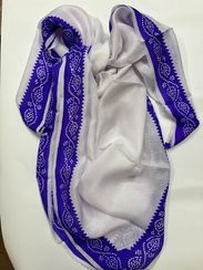 Əli və Nino Kəlağayı bənövşəyi haşiyə 150x150 sm