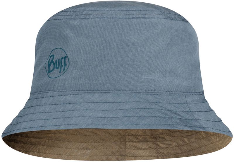 Панама двухсторонняя Buff Travel Bucket Hat Zadok Blue-Olive Фото 3