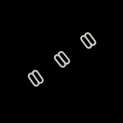 Регулятор для бретели молочный 10 мм