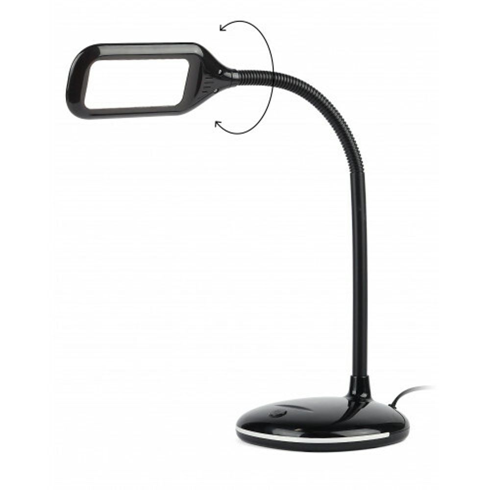Настольный светильник ЭРА NLED-477-8W-BK светодиодный черный