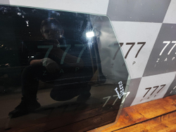 Стекло двери задней левой Volvo V50 04-12 Б/У Оригинал 30674294