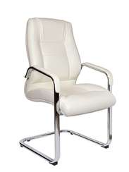Кресло офисное  Bern CF  ivory  слоновая кость экокожа