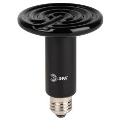 Инфракрасная лампа ЭРА FITO-200W-НQ керамическая серии CeramiHeat модель RX для брудера, рептилий 200 Вт Е27