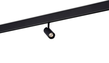 Led светильник Slim Line,   Alpha,  DC 48В 5Вт,  D35xL80 мм,  360Лм,  36°,  3000К,  недиммируемый,  IP20,  Ra>90,  черный