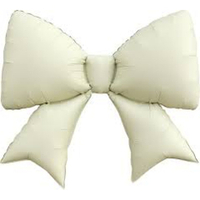 Фигура Бант кремовый сатин 37" К