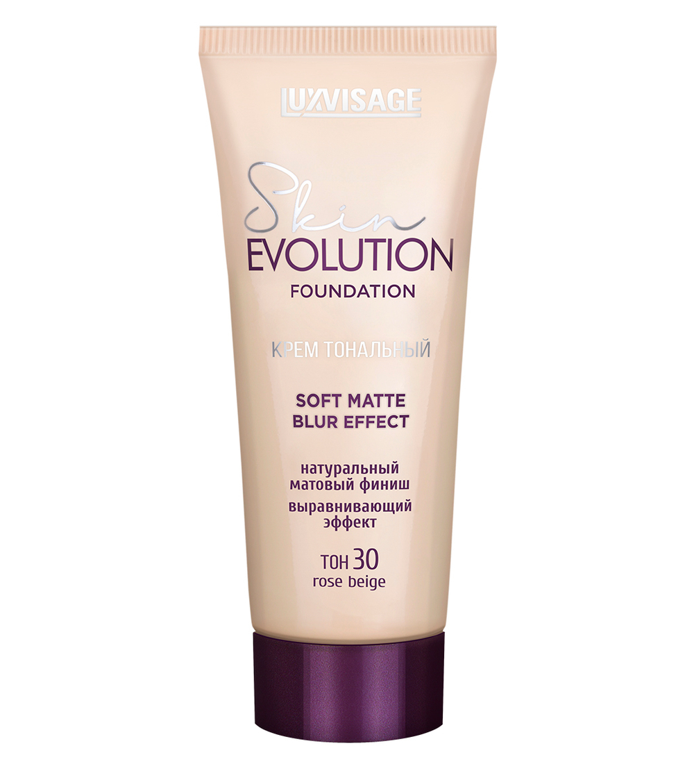 LuxVisage Тональный крем Skin Evolution soft matte blur effect 30 тон ROSE BEIGE 35 мл