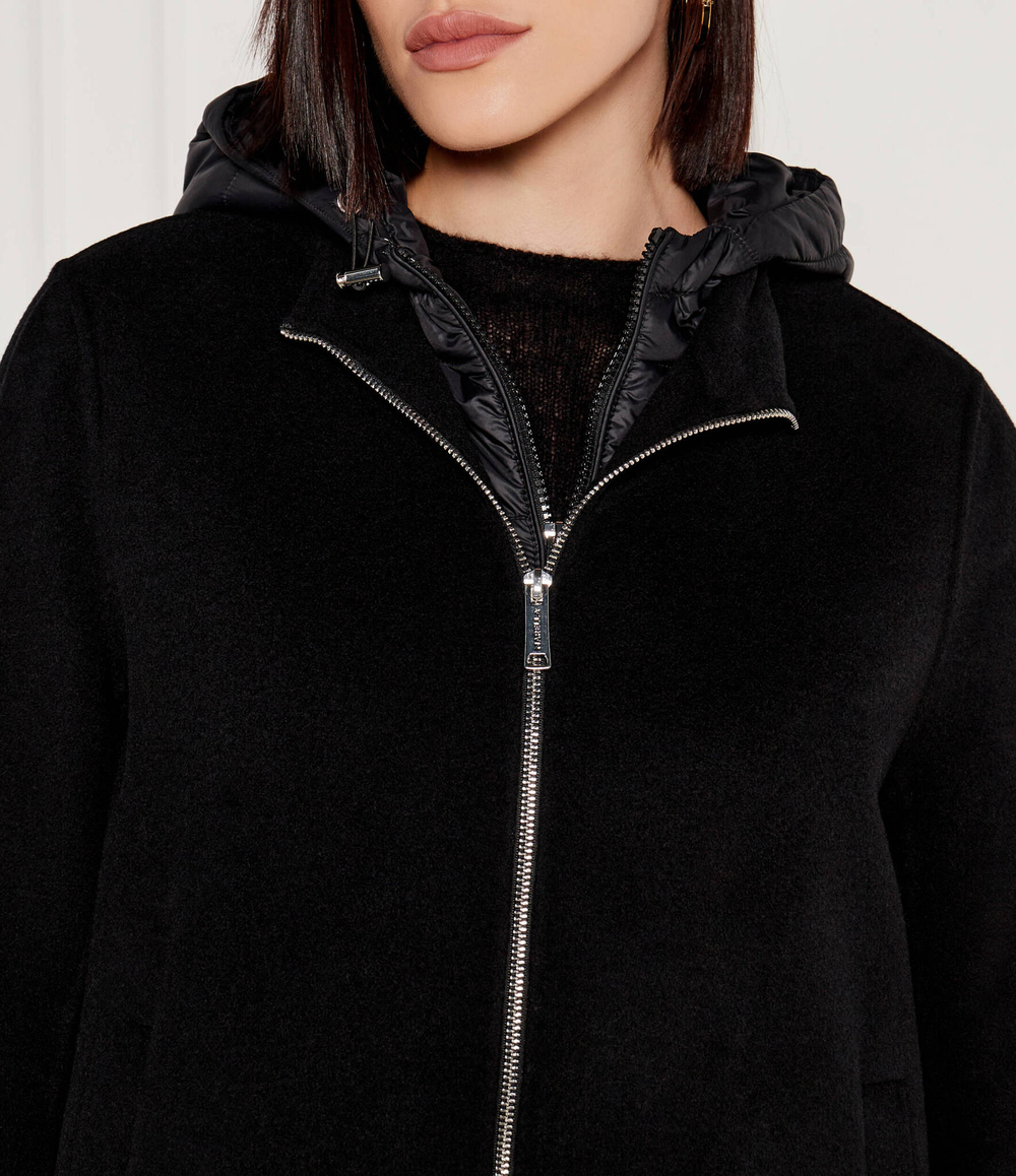 Шерстяной плащ 3в1 SALVIA Marella SPORT - черный(30360142)