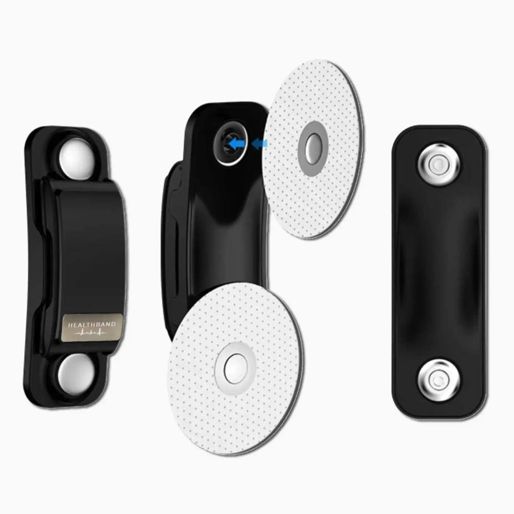 Health Band Pro №10 браслет здоровья с режимом Холтера, синий