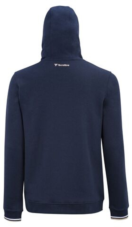 Мужская теннисная кофта Tecnifibre Navy Hoodie - marine