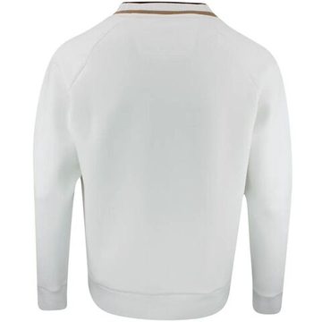 Мужская теннисная кофта BOSS Sardigan GOC - white
