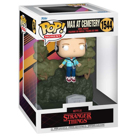 Фигурка Funko POP! Moment Stranger Things S4 Max at Cemetery (1544) 73714 / Фигурка Фанко ПОП! по мотивам сериала "Очень странные дела", Макс