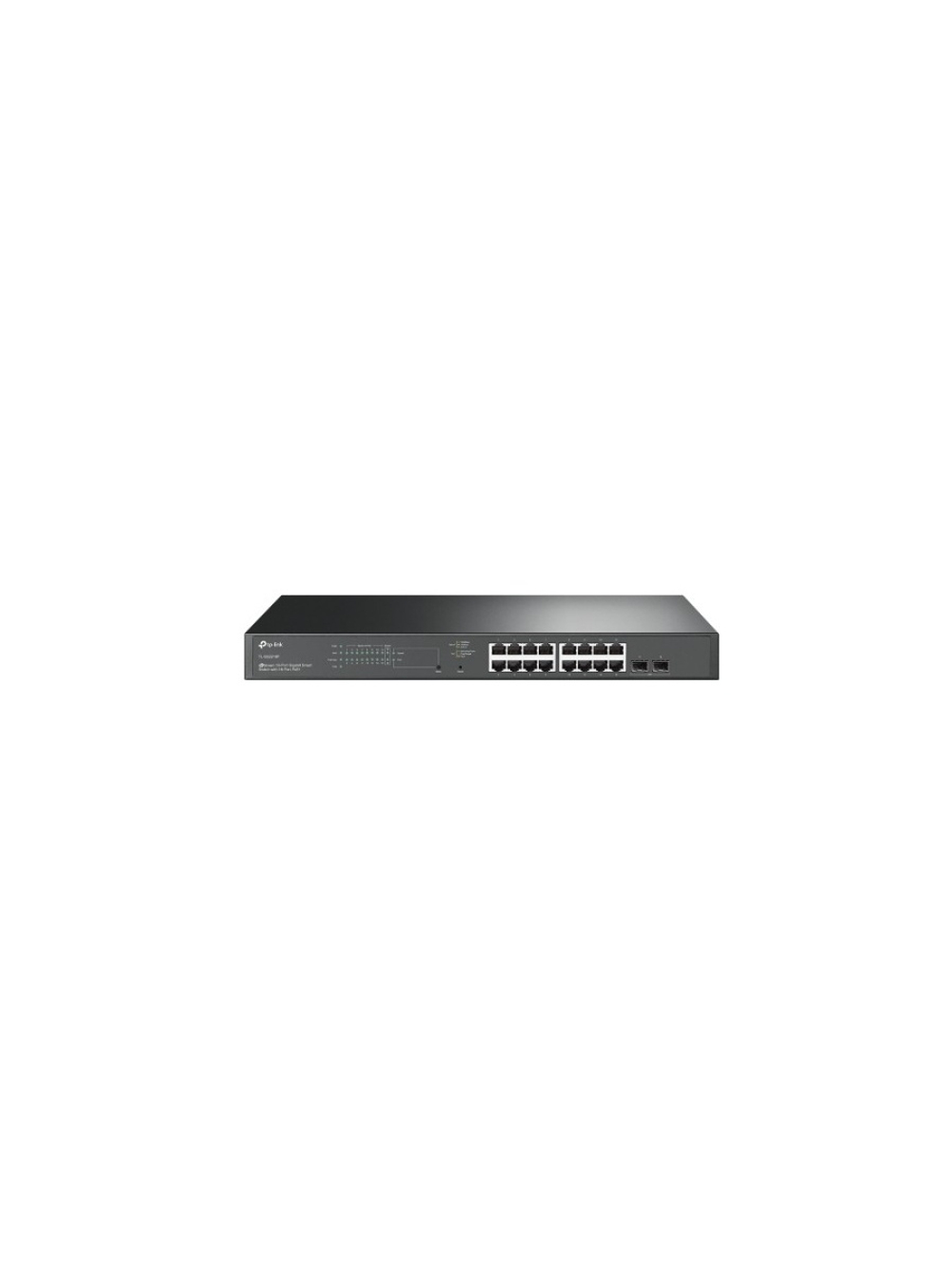 TP-Link SG2218P Коммутатор JetStream Smart с 16 гигабитными портами PoE+ и 2 гигабитными портами SFP