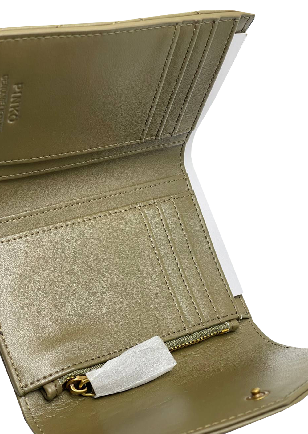TAYLOR QUILTED WALLET - green