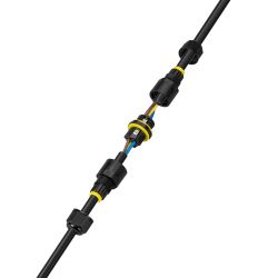 Коннектор NEO-GERM-2pin-WTW (4-8mm) (Arlight, IP68) 030757