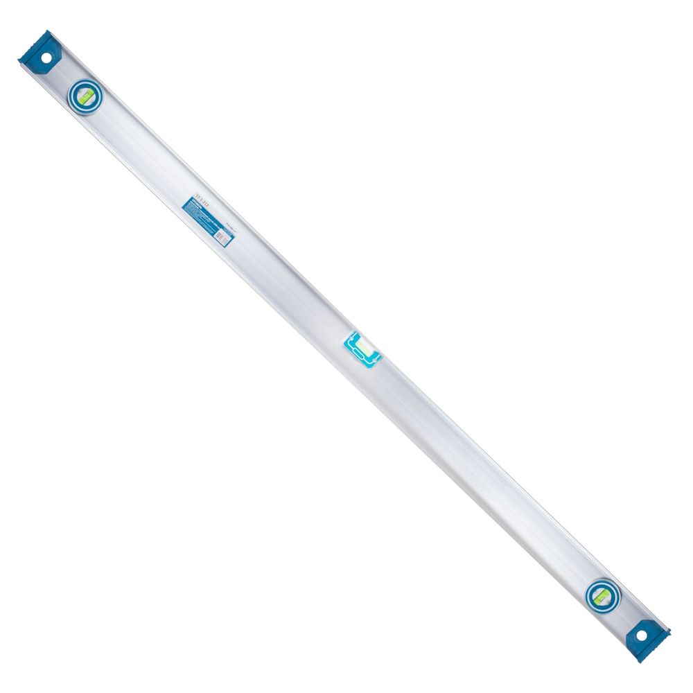 Уровень алюминиевый скелетный, 2 глазка+1 поворотный на 360, магн. лента, линейка, 1200мм, 17-1-212---