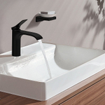 Смеситель для раковины Hansgrohe Vivenis 75022670 черный матовый