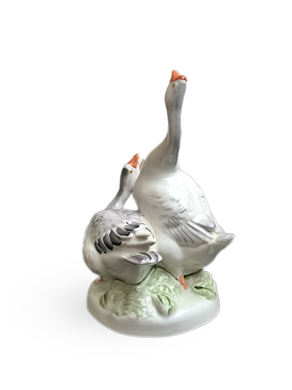 Фарфоровая статуэтка "Гуси", Россия, ДФЗ
