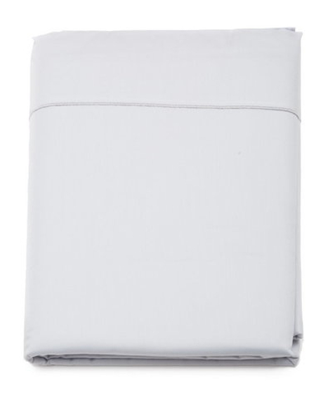 Простыня прямая 280x320 Blanc des Vosges сатин серая