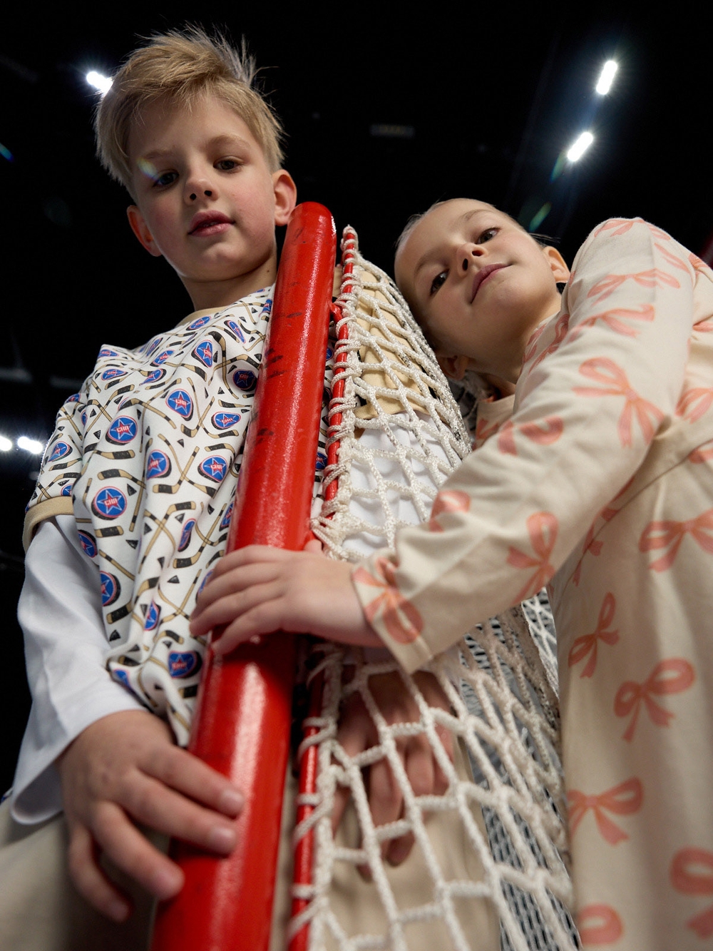 Футболка Mjölk х СКА Ice Hockey, с контрастной отделкой