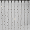 Светодиодный занавес 2*3 м., 600 LED, тепло-белый, статика, черный провод каучук, LTC (ECO602-1-2WW)