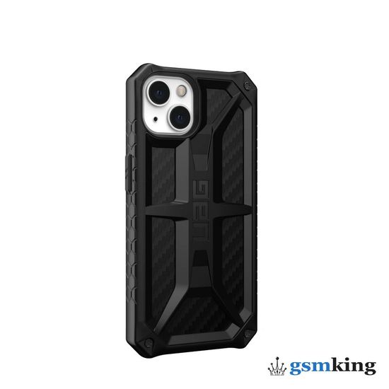 UAG Monarch Kevlar® Series Case for Apple iPhone 13 | 14 Carbon Fiber (Чёрный) 113171114242