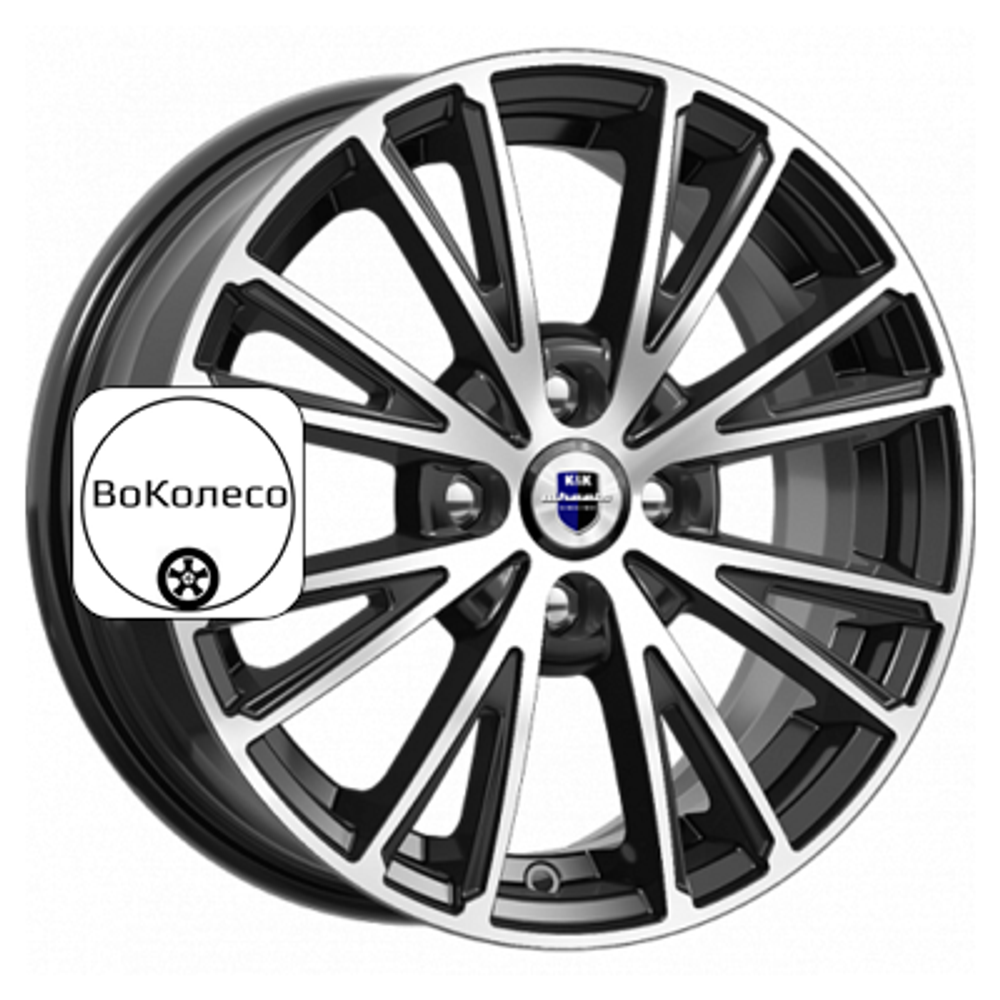 6x15/4x98 ET35 D58,5 Меандр (КС888) Алмаз черный SK K&K