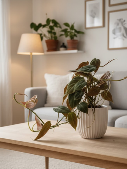 Филодендрон Миканс д. 12